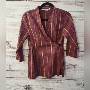 Japanese weekend Wrap Top XS